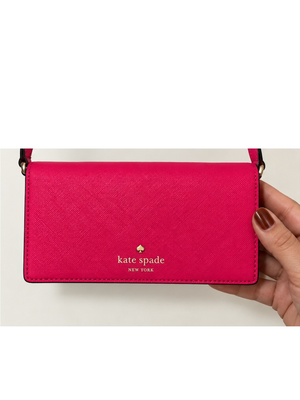Kate Spade Pink Crossbody Wallet - Picture 3 of 5